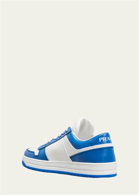 prada bicolor leather low-top court sneakers|Sneakers Prada .